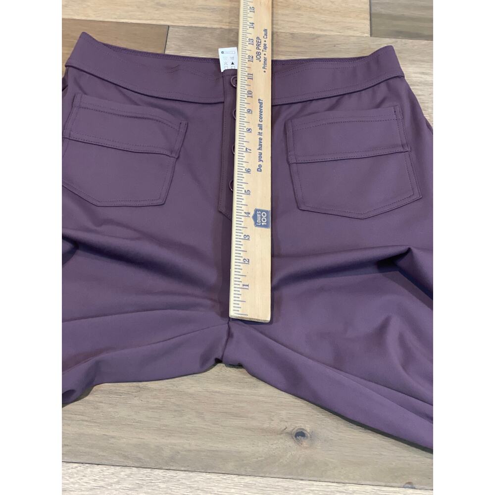 Halara DayStretch Evening Purple High Waisted Straight Leg Pants Size M - Picture 6 of 10